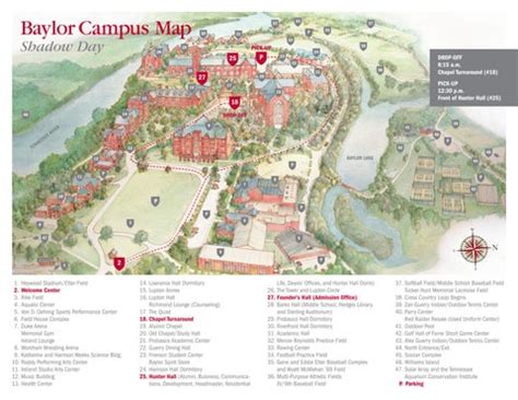 Shadow Days Campus Map by Baylor School - Issuu