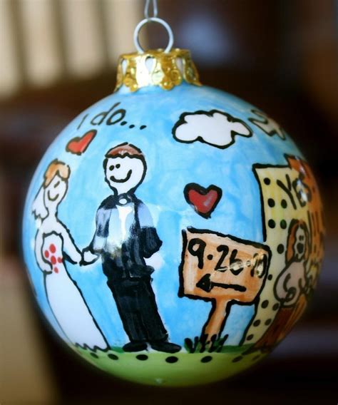 Decor - Personalized Wedding Ornament #2588244 - Weddbook