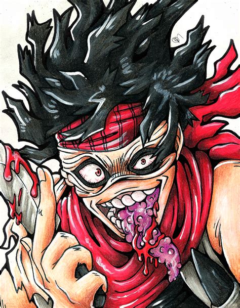 Here's some fan art I did of Stain : r/BokuNoHeroAcademia