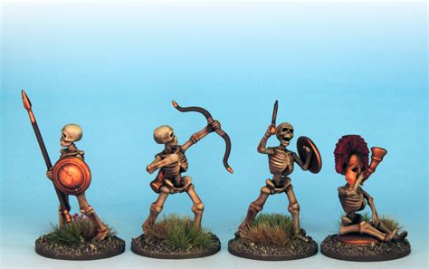 PAINTING WARGAMES ATLANTIC SKELETONS