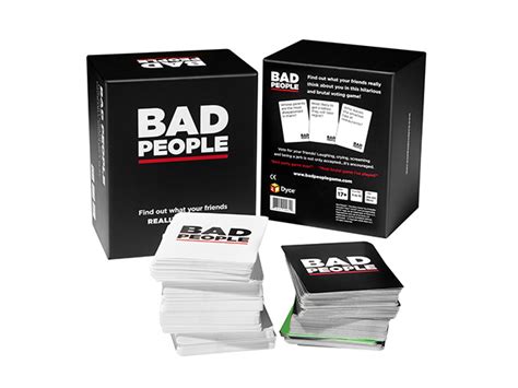 Bad People Party Card Game | StackSocial