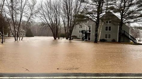 Historic flooding strands drivers in western Maine