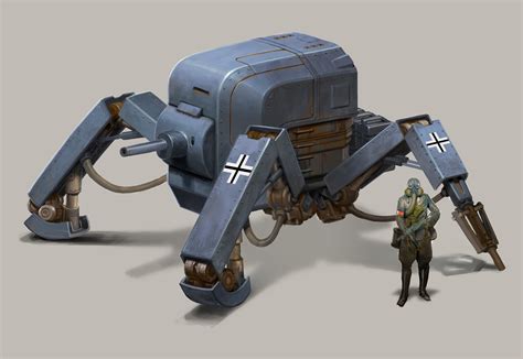 Illustrations and Concepts of Tanks I | Concept Art World