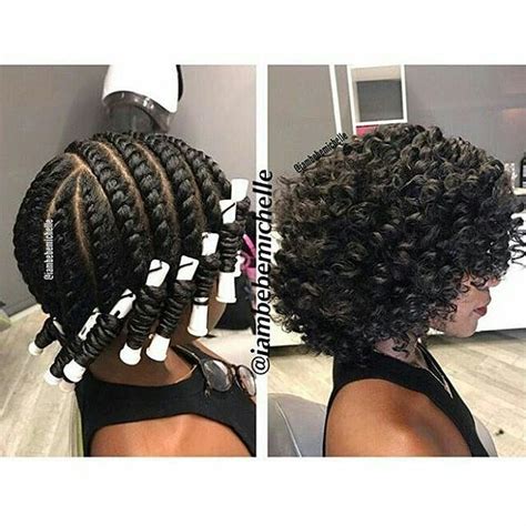 21 Perm Rod Set On Natural Hair Photos & Hairstyle Ideas