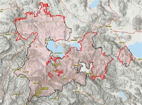 Dixie Fire: Evacuation warnings lifted for parts of Lake Almanor