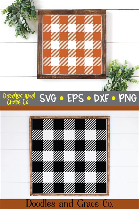 Buffalo Plaid SVG - Plaid Overlay SVG | Tshirt design diy, Svg, Design bundles