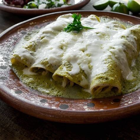 Enchiladas Verdes Mexicanas