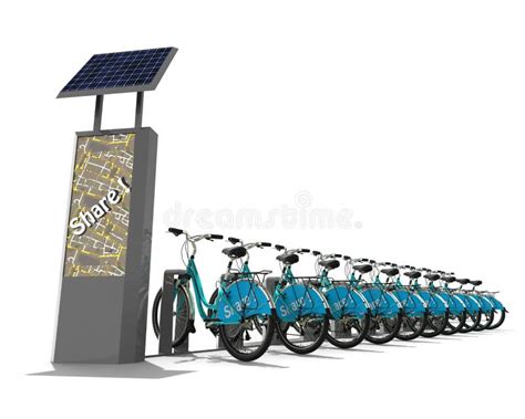 Bike station concept stock illustration. Illustration of healthy - 69977657