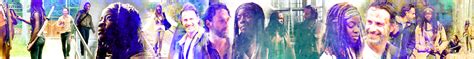 Banner - Rick & Michonne Fan Art (38497881) - Fanpop