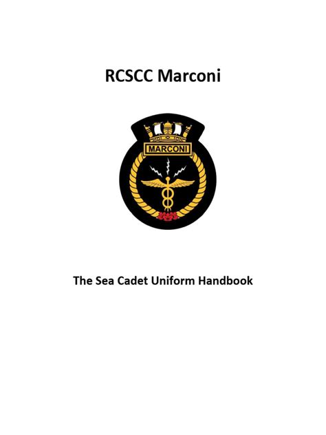 The Sea Cadet Uniform | PDF | Trousers | Softlines (Retail)