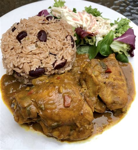 Jamaican curried chicken