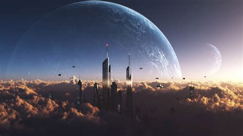 Sci Fi City Wallpapers - WallpaperSafari