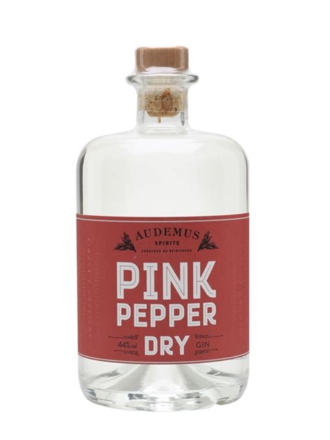 Audemus Pink Pepper Dry Gin : Buy from The Whisky Exchange