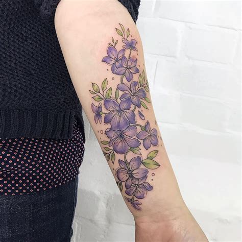 Violet Flower Tattoo Ideas : Tattoo Tattoos Violet Flower Purple ...