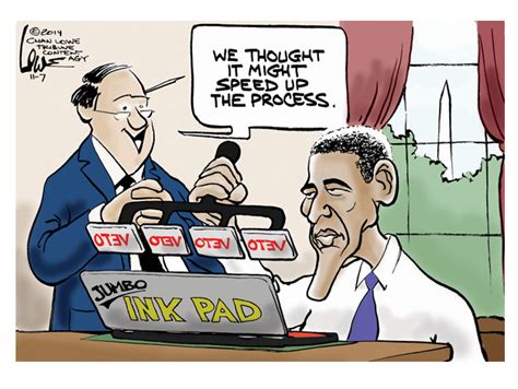 Obama cartoon veto Congress | The Week