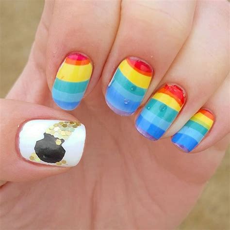 25+ Rainbow Nail Arts, Designs, Ideas | Design Trends - Premium PSD ...