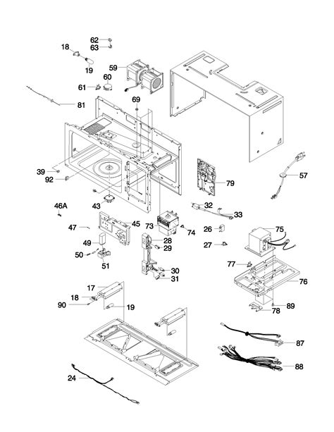 Frigidaire Gallery Microwave Parts Manual