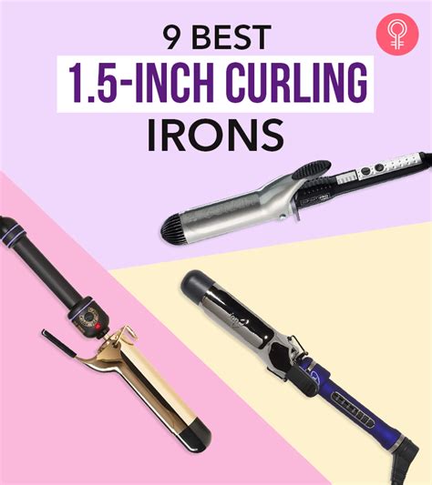 9 Best 1.5-Inch Curling Irons For Every Hair Type