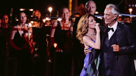 Watch Now: Shania Twain Duets with Andrea Bocelli – Country Music News Blog