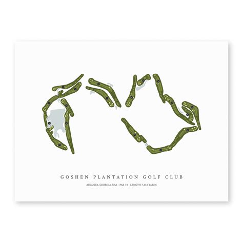 Goshen Plantation Golf Club | Golf Course Map