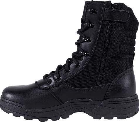 Men's Tactical Boots Side Zipper