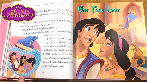 Disney Princess Bedtime Storybook - Aladdin One True Love - Read along ...