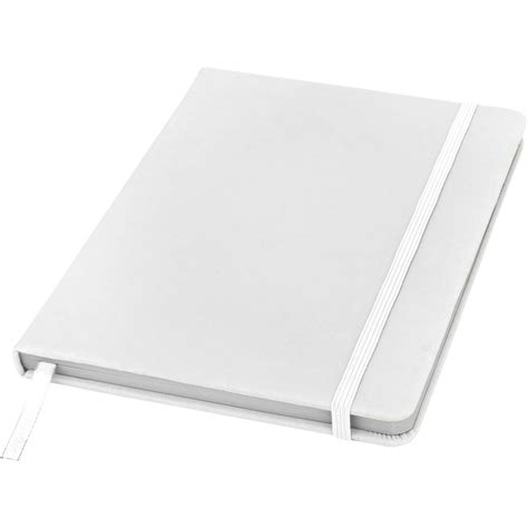 Spectrum A5 notebook - blank pages, white, 1,2 x 14 x 21 cm (Notebook) - Reklámajándék.hu Ltd.