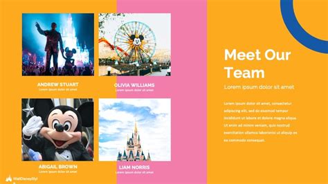 Free Colorful Disney PowerPoint Template | Just Free Slide