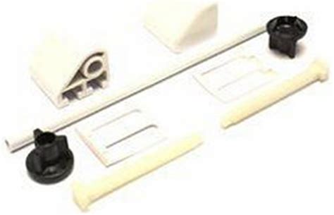 Toilet SEAT Fitting KIT & Rod White- Repair KIT Fixing – BigaMart