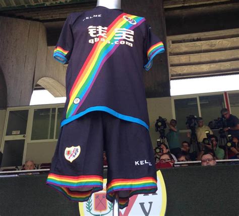 Rayo Vallecano Away Kit Honors Unsung Heroes of Society with Rainbow ...