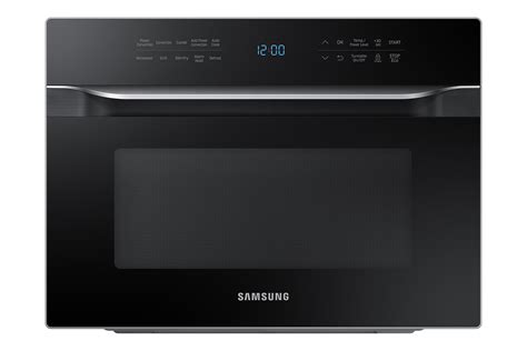 SAMSUNG 1.2 Cu Ft PowerGrill Duo Countertop Microwave Oven w/ Power Convection, Ceramic Enamel ...