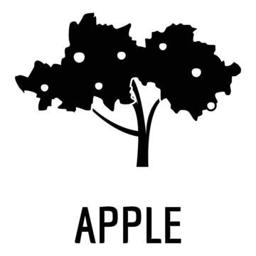 Apple Tree Silhouette PNG And Vector Images Free Download - Pngtree