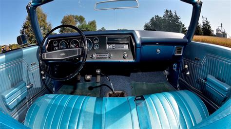 1970 Chevelle Convertible Interior