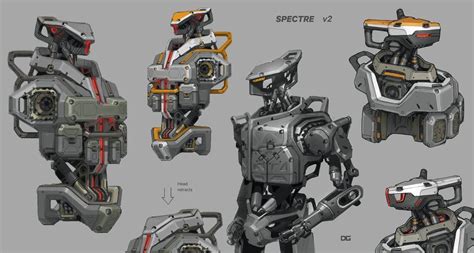 ArtStation - Titanfall 2 Stalker, Danny Gardner Robot Concept Art, Game Concept, Character ...