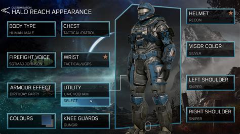 MCC PC Halo Reach Customization : r/halo