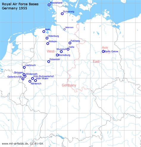 German Military Bases Map