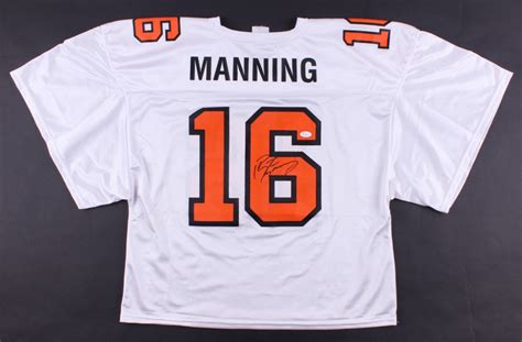 Peyton Manning Signed Tennessee Volunteers Jersey (JSA COA) | Pristine ...