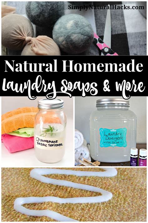 Natural Homemade Laundry Products - Simply Natural Hacks™