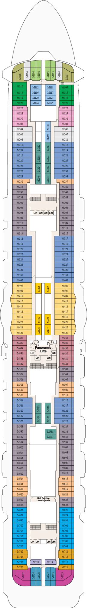 Royal Princess Deck Plans- Princess Cruises Royal Princess Cruises ...