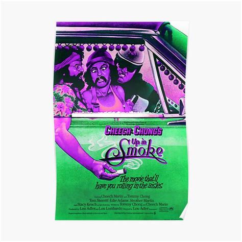 "Up In Smoke Movie Poster 1978" Poster for Sale by BetterDaze | Redbubble