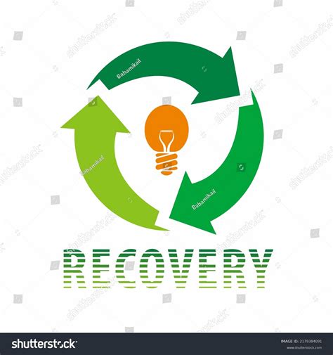 Recovery Vector Logo Design Symbols Stickers Stock Vector (Royalty Free ...