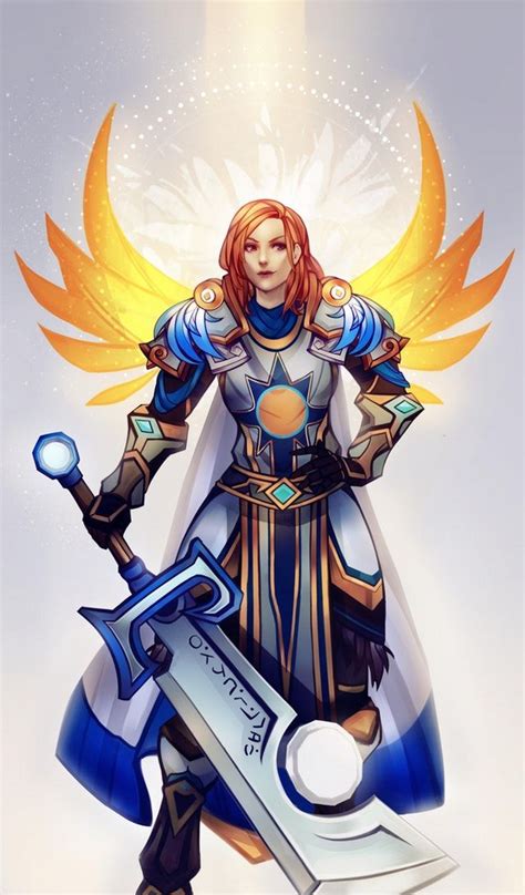 World Of Warcraft Drawings Paladin