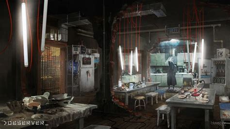 Observer Cyberpunk of horror will also be launched on PS4 PS4 | Cyberpunk room, Environment ...