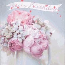 Happy Birthday Flowers GIFs | Tenor | Happy birthday flower cake, Happy ...