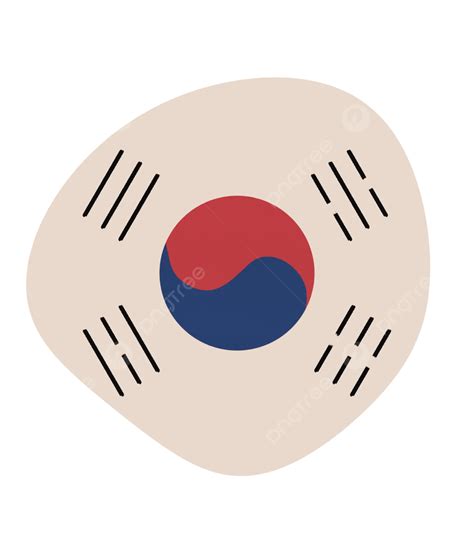 South Korean Flag, South Korea, Korean Flag PNG Transparent Clipart Image and PSD File for Free ...