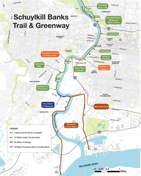 Schuylkill River Trail is getting $2.5 million for an extension past ...