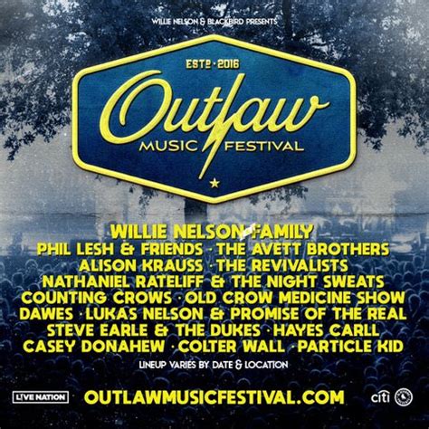 Willie Nelson Finally Announces Lineup For Highly-Anticipated Outlaw Music Festival Tour