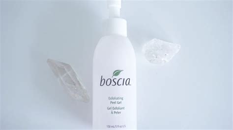 Boscia Exfoliating Peeling Gel Demonstration - YouTube