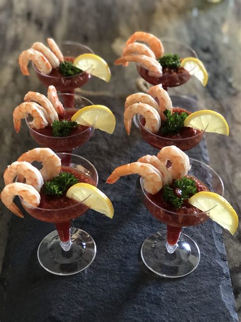 shrimp cocktail appetizer with homemade cocktail sauce - Small Gestures ...