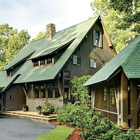 34 The Best Green Roof Houses Colors Ideas - HOUSEDCR | Green roof house, House roof, Cottage ...